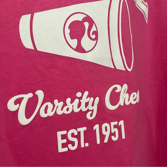Barbie Varsity Cheer graphic tshirt 100% cotton M - Picture 2 of 5